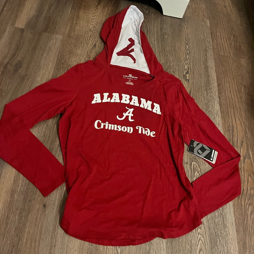 Alabama Crimson Tide Colosseum Hooded Long Sleeve Shirt